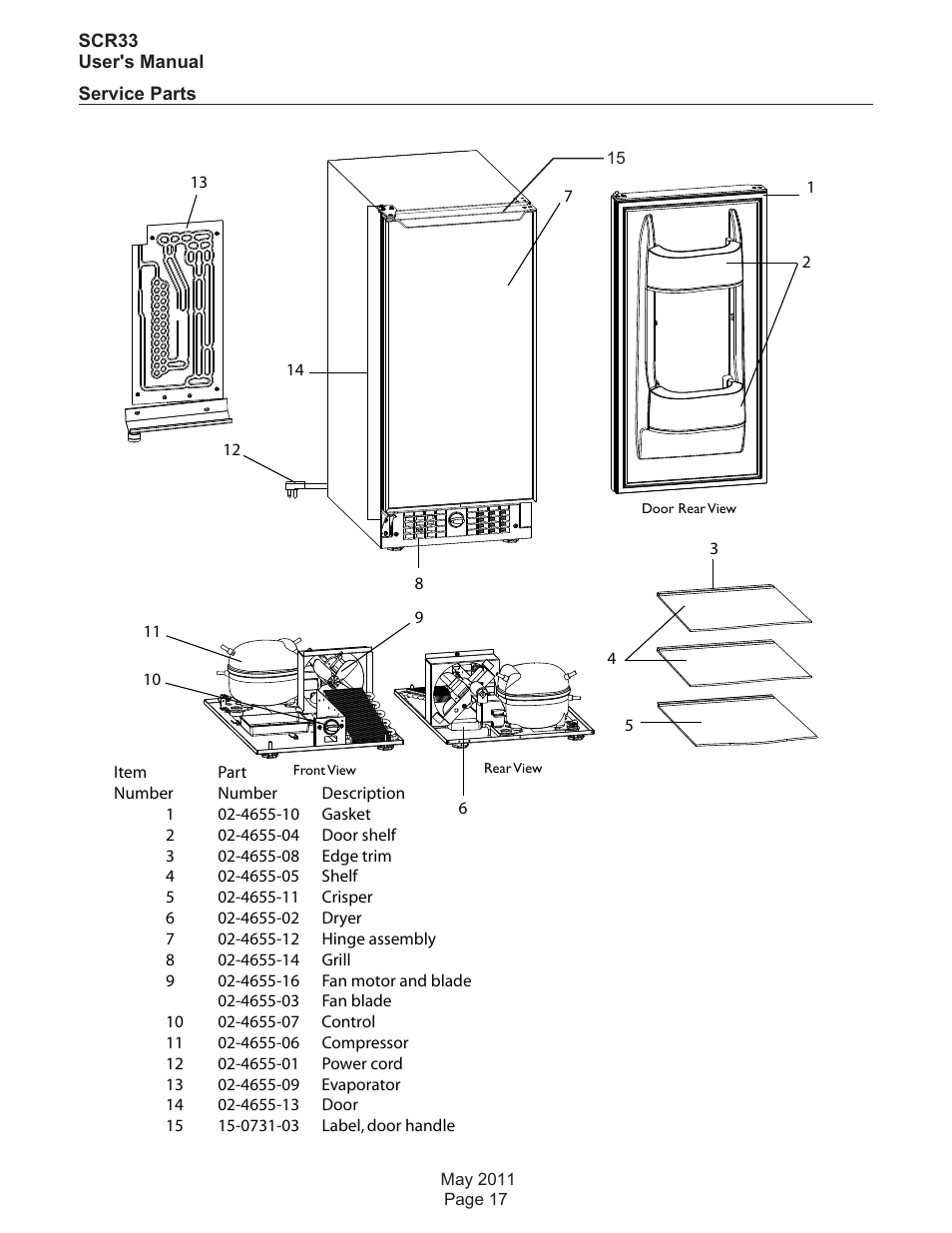 Scotsman SCR33 User Manual | Page 18 / 20