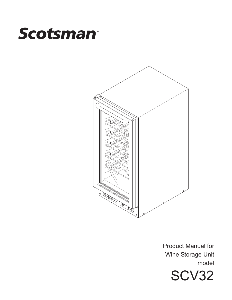 Scotsman SCV32 User Manual | 16 pages