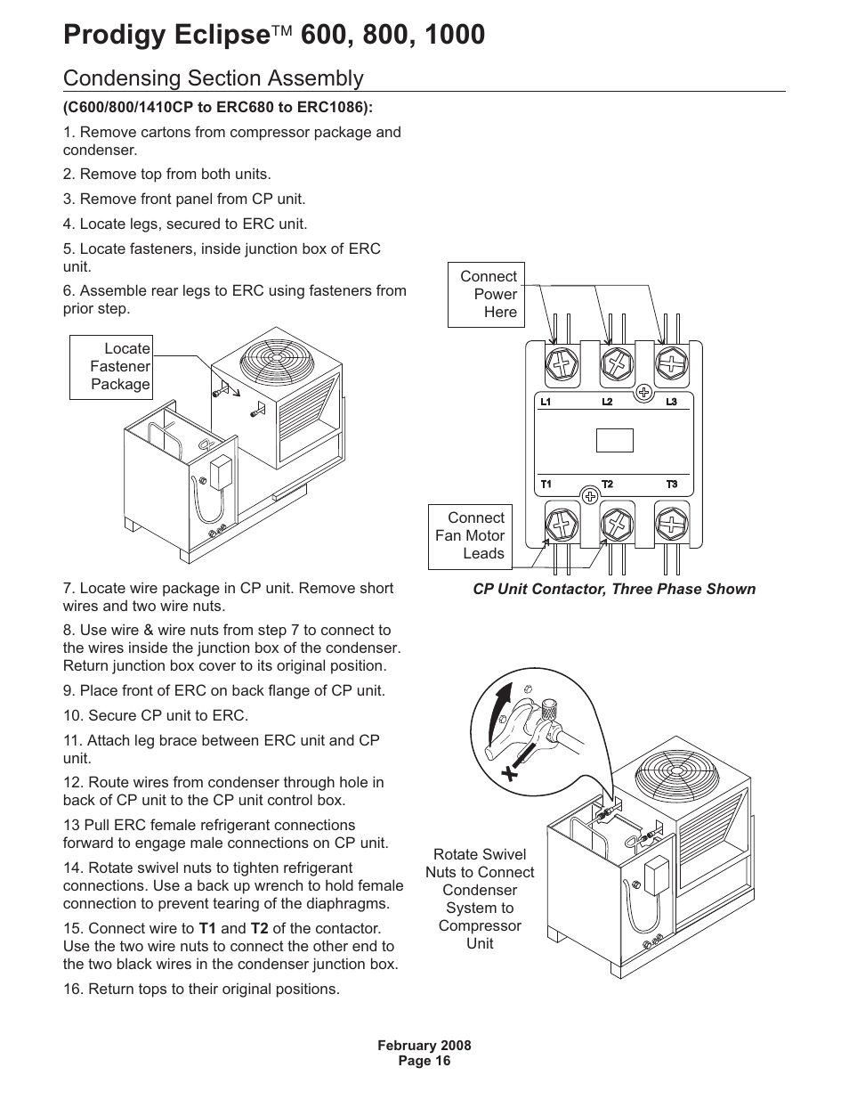 Scotsman 600 Prodigy Eclipse User Manual | Page 16 / 50