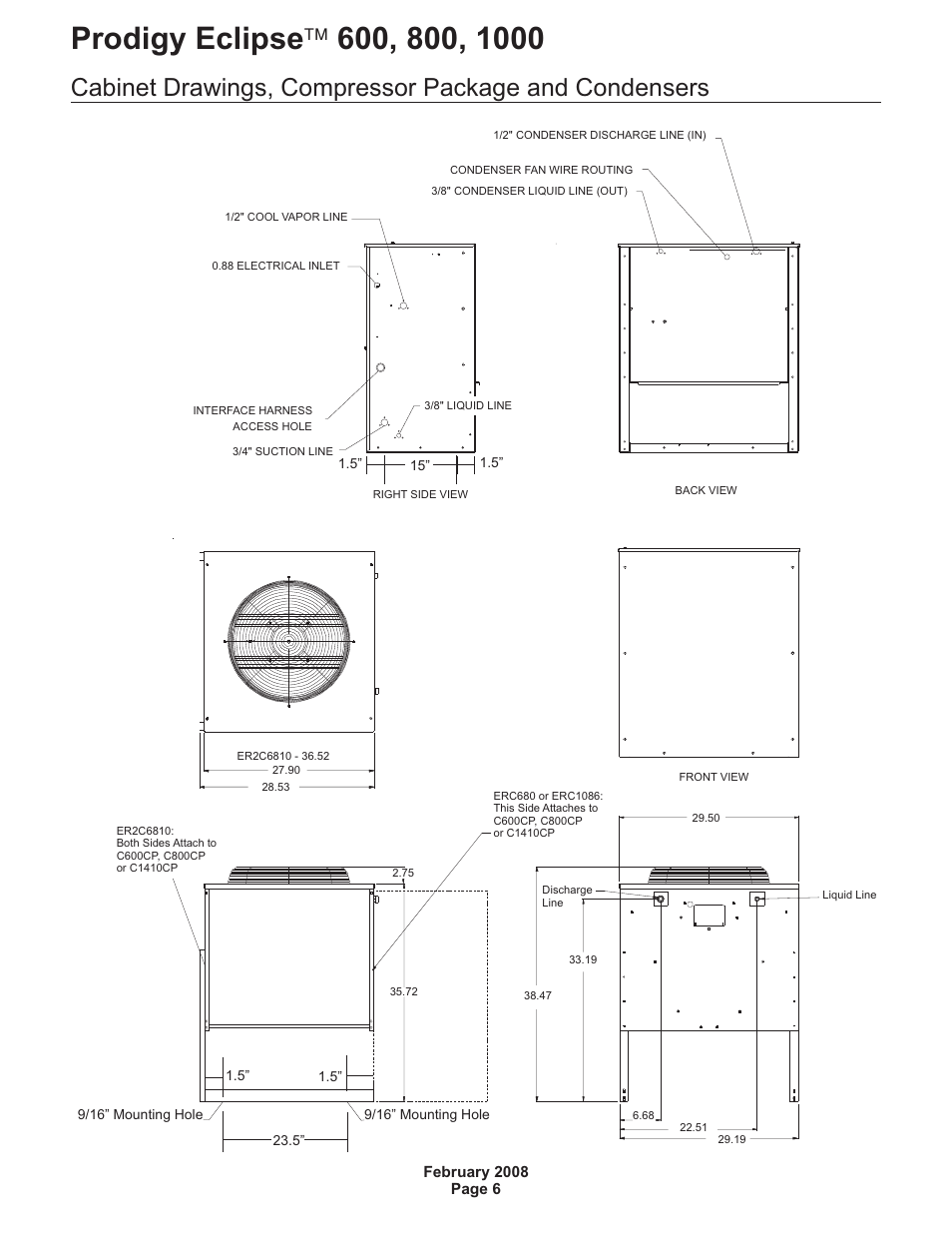 Scotsman 600 Prodigy Eclipse User Manual | Page 6 / 50