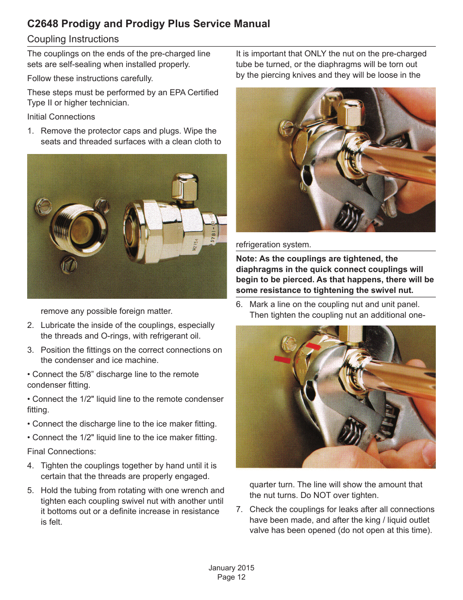 C2648 prodigy and prodigy plus service manual | Scotsman C2648 User Manual | Page 12 / 67