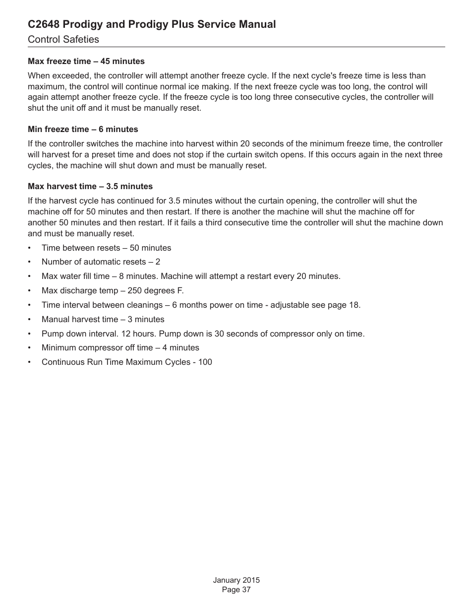 C2648 prodigy and prodigy plus service manual | Scotsman C2648 User Manual | Page 37 / 67