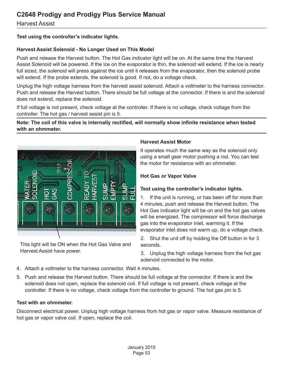 C2648 prodigy and prodigy plus service manual | Scotsman C2648 User Manual | Page 53 / 67