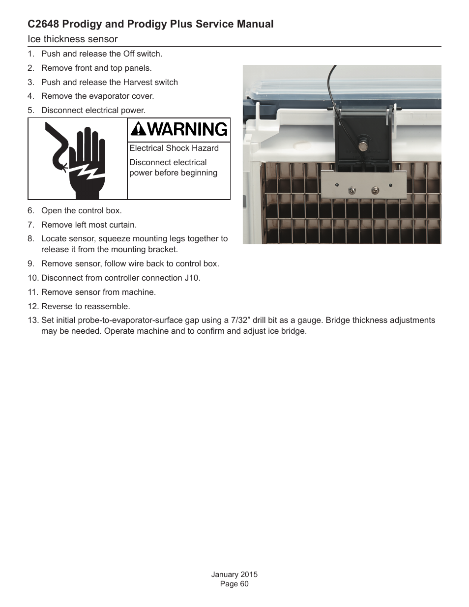 C2648 prodigy and prodigy plus service manual | Scotsman C2648 User Manual | Page 60 / 67