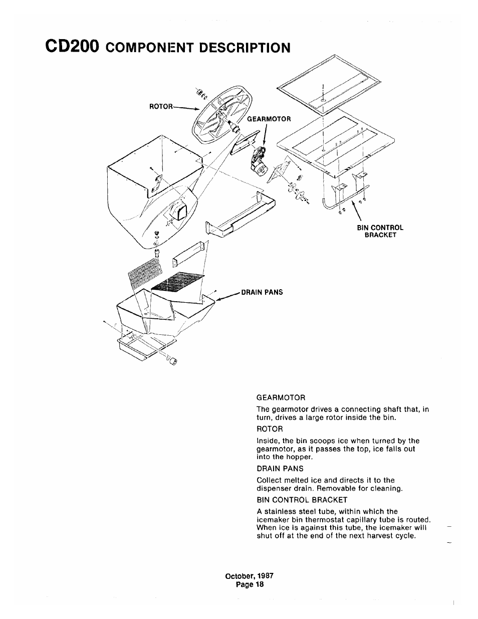 Scotsman CD200 User Manual | Page 17 / 19