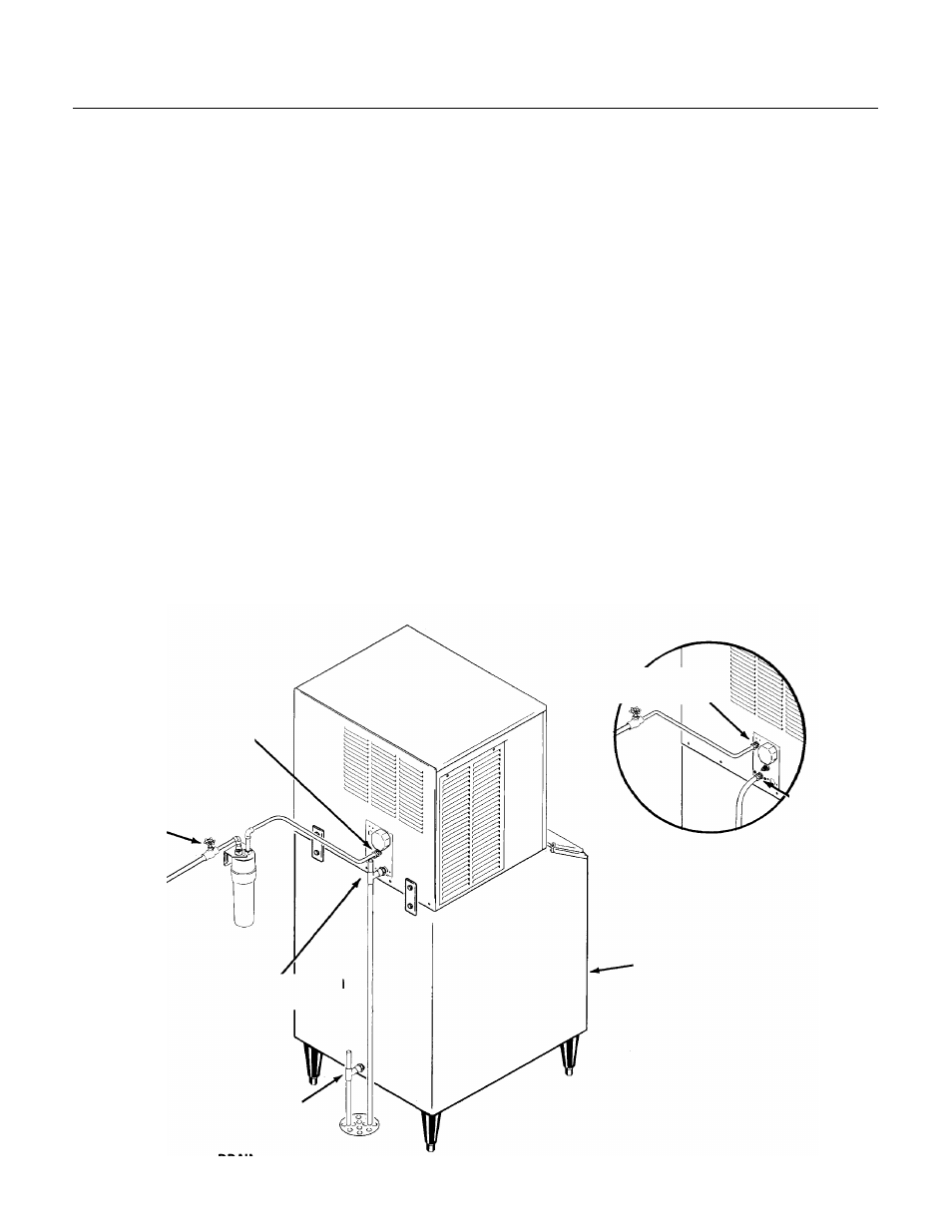 Cme250, Installation, For the plumber | Scotsman CME250 User Manual | Page 6 / 24
