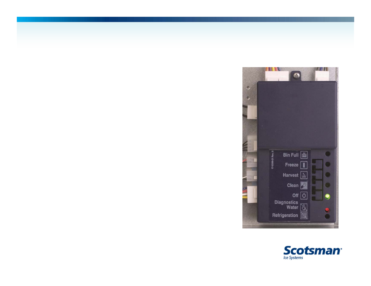 Review – cm, No ice • water in reservoir • two blink water code | Scotsman CME256 AutoIQ User Manual | Page 48 / 54