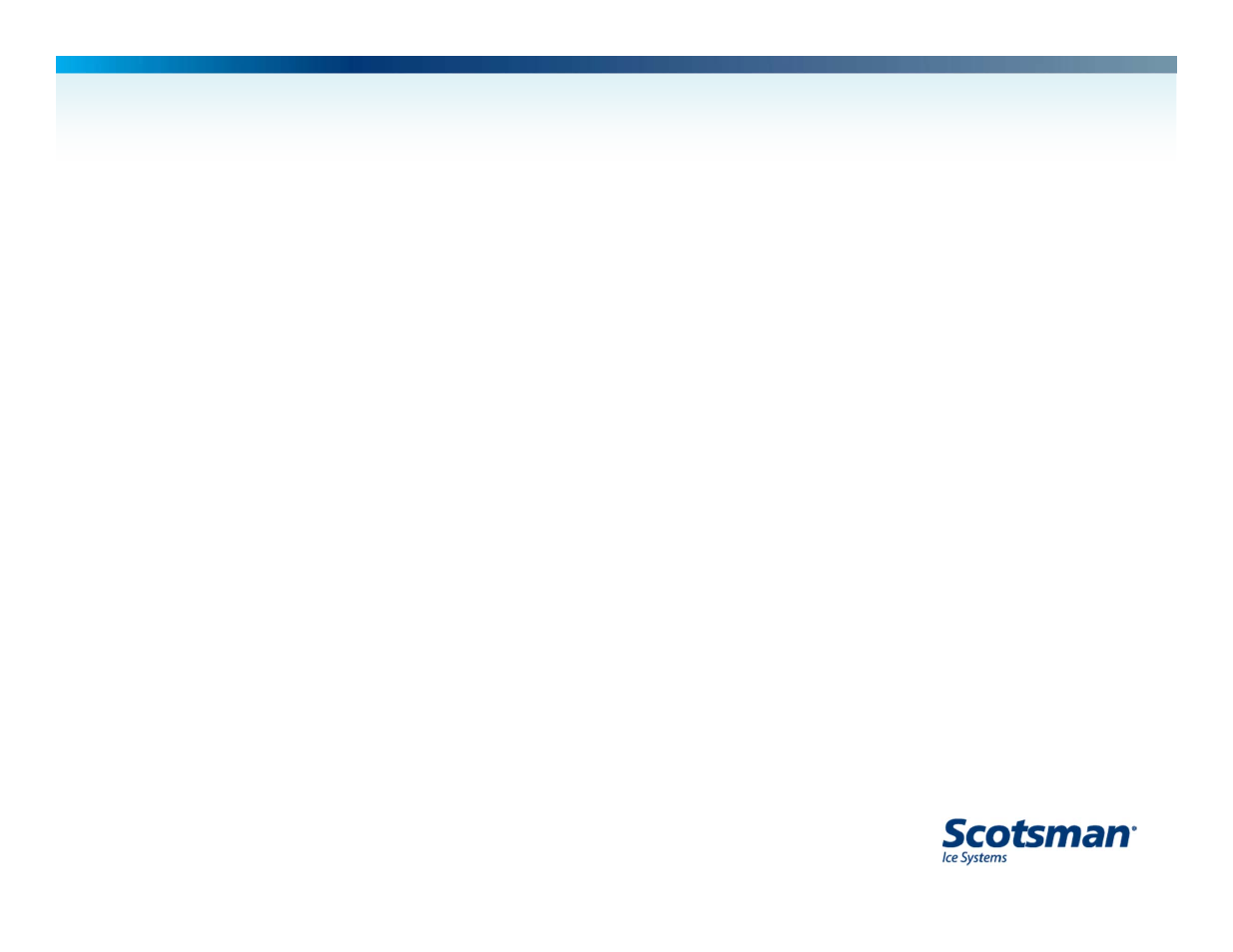 Scotsman CME256 AutoIQ User Manual | Page 49 / 54
