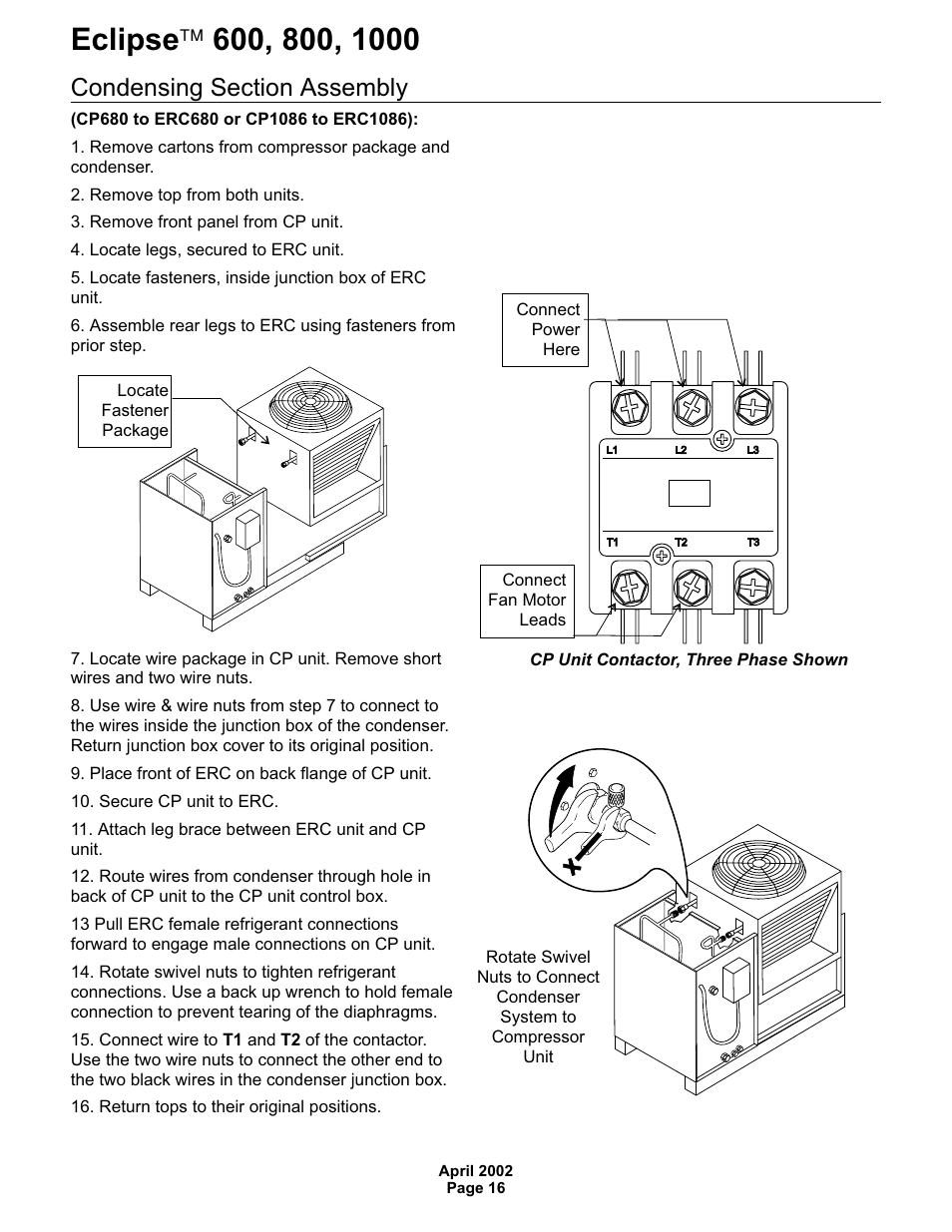Scotsman 600 Eclipse User Manual | Page 16 / 50