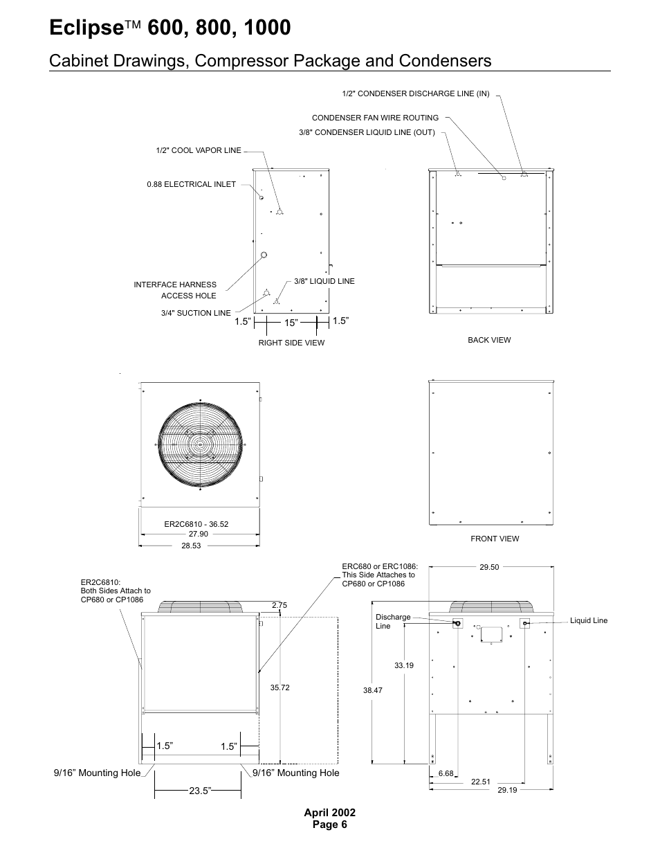 Scotsman 600 Eclipse User Manual | Page 6 / 50