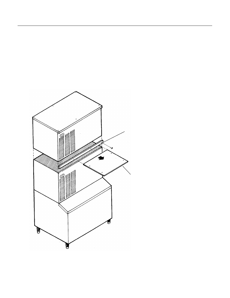 Stacking, Cms1402, For the installer: location & assembly | Scotsman CMS1402 User Manual | Page 4 / 25