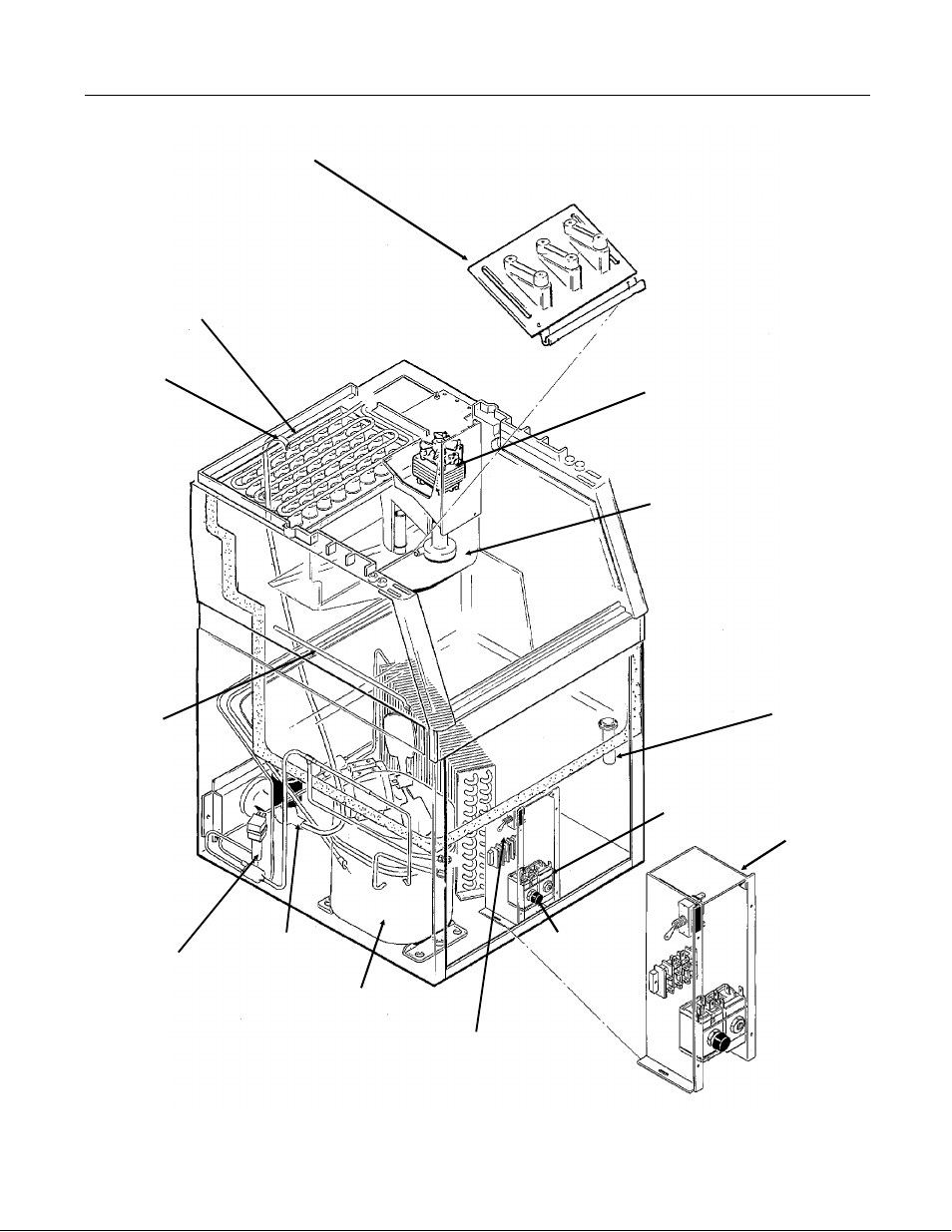 Cs60, Component location | Scotsman CS60 User Manual | Page 8 / 17