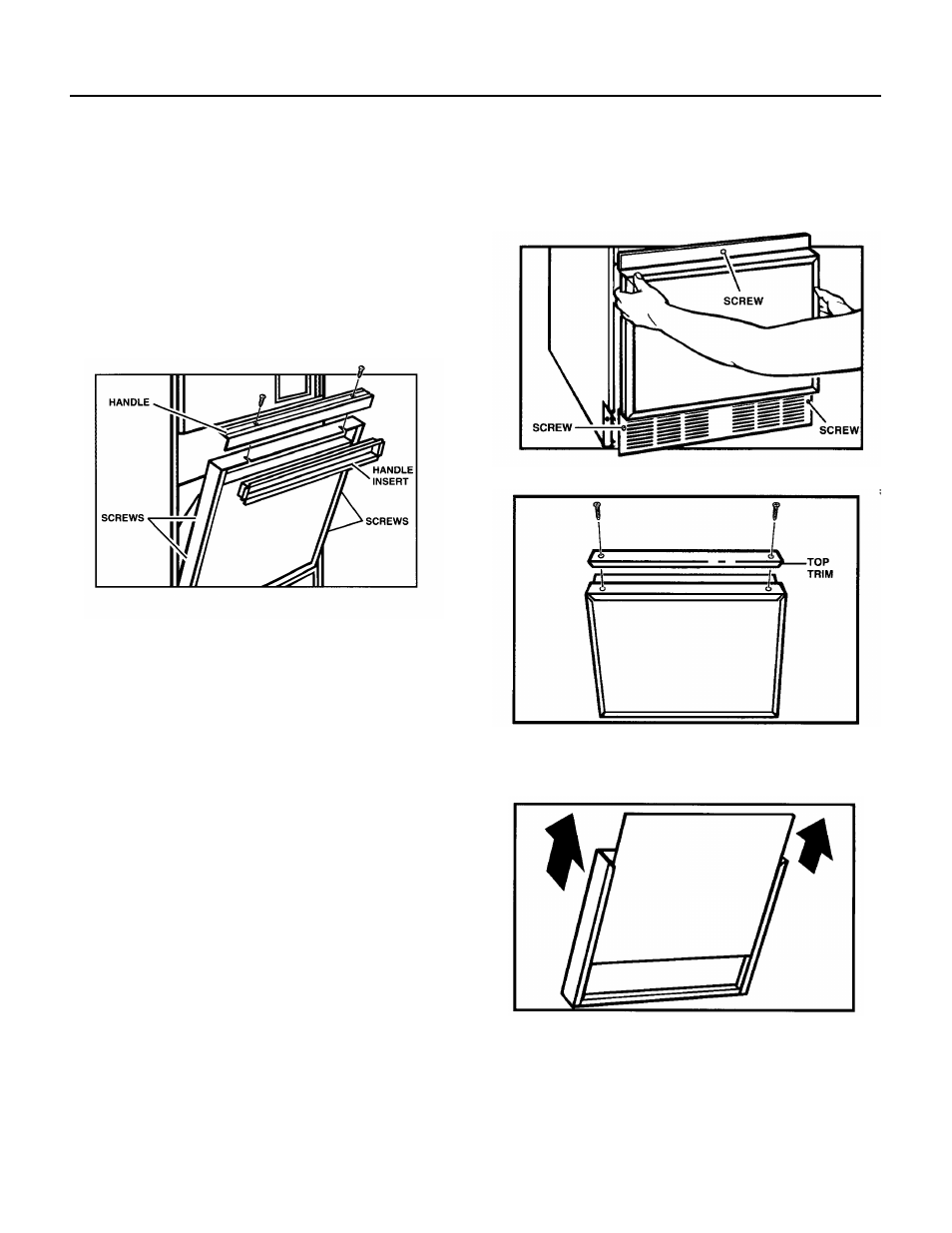 Changing the bin door and lower panels, Cswe1 | Scotsman CSWE1 User Manual | Page 6 / 15