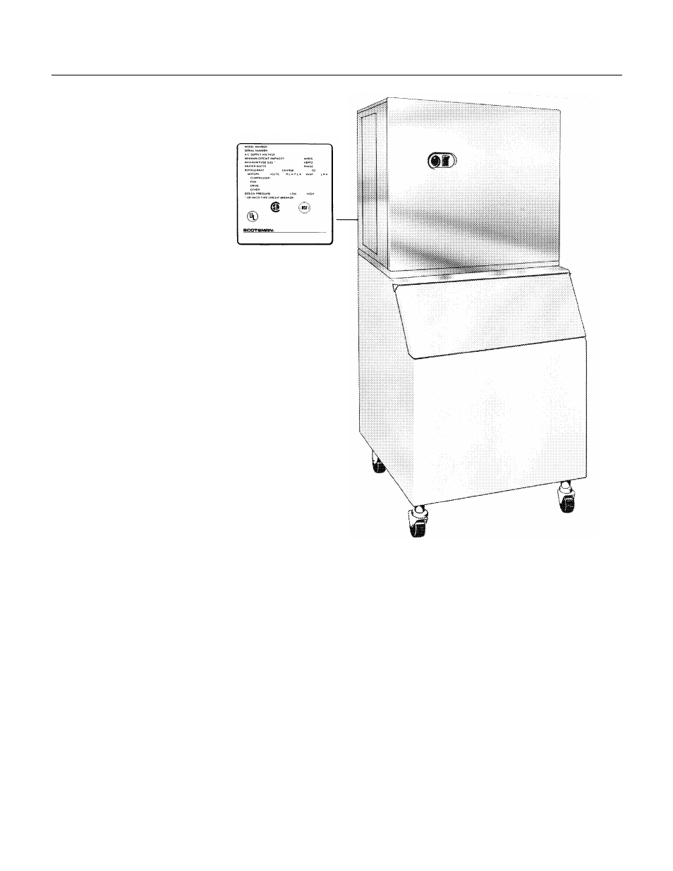 Specifications, Mcm1062r | Scotsman MCM1062R User Manual | Page 2 / 29