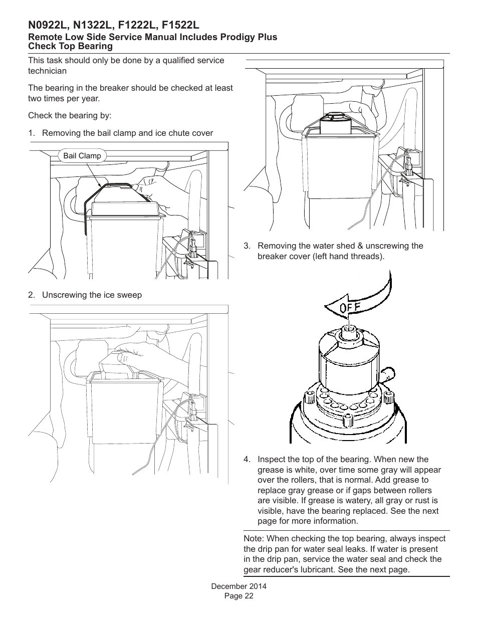 Scotsman F1222L Service Manual User Manual | Page 22 / 34