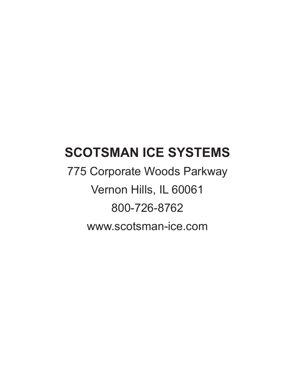 Scotsman ice systems | Scotsman F1222L Service Manual User Manual | Page 34 / 34