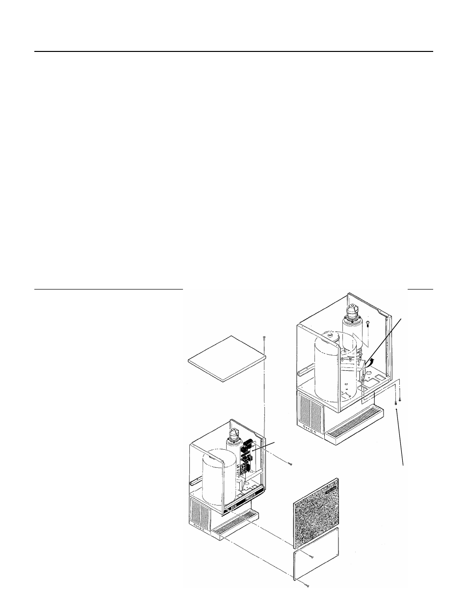 Evaporator, Nd550, Removal and replacement | Scotsman ND550 User Manual | Page 31 / 35