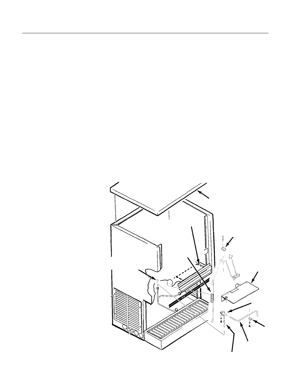 Glass filler kit, Nd550, For the installer: water glass filler kit | Scotsman ND550 User Manual | Page 6 / 35