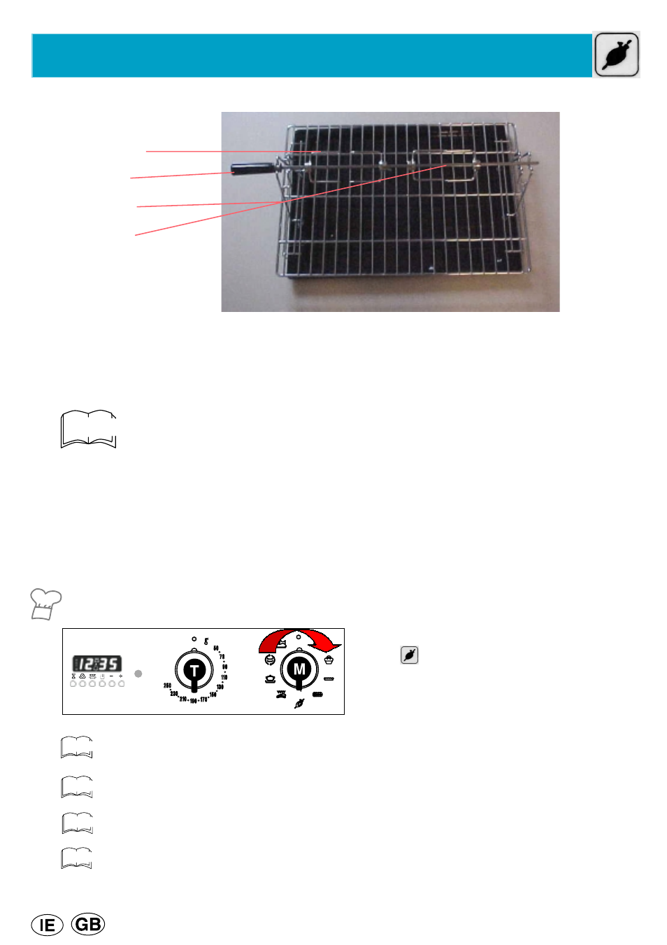 Spit-roasting | Cannon 10460G User Manual | Page 12 / 20