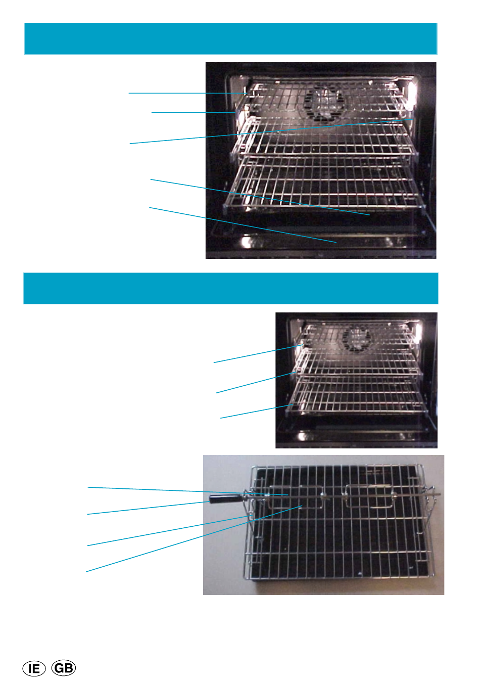 Description of the oven oven accessories | Cannon 10460G User Manual | Page 6 / 20