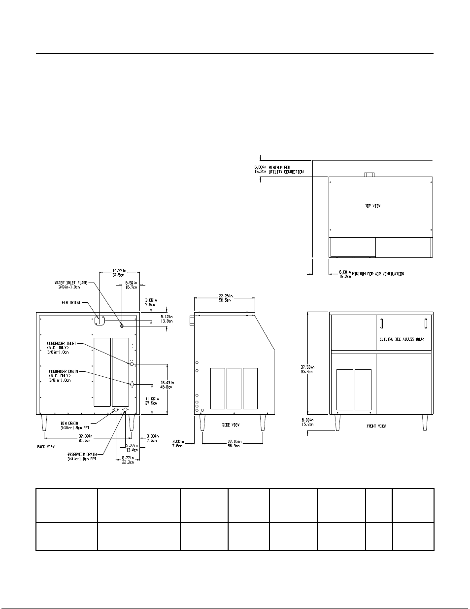 For the installer, Nse650 | Scotsman NSE650 User Manual | Page 2 / 32