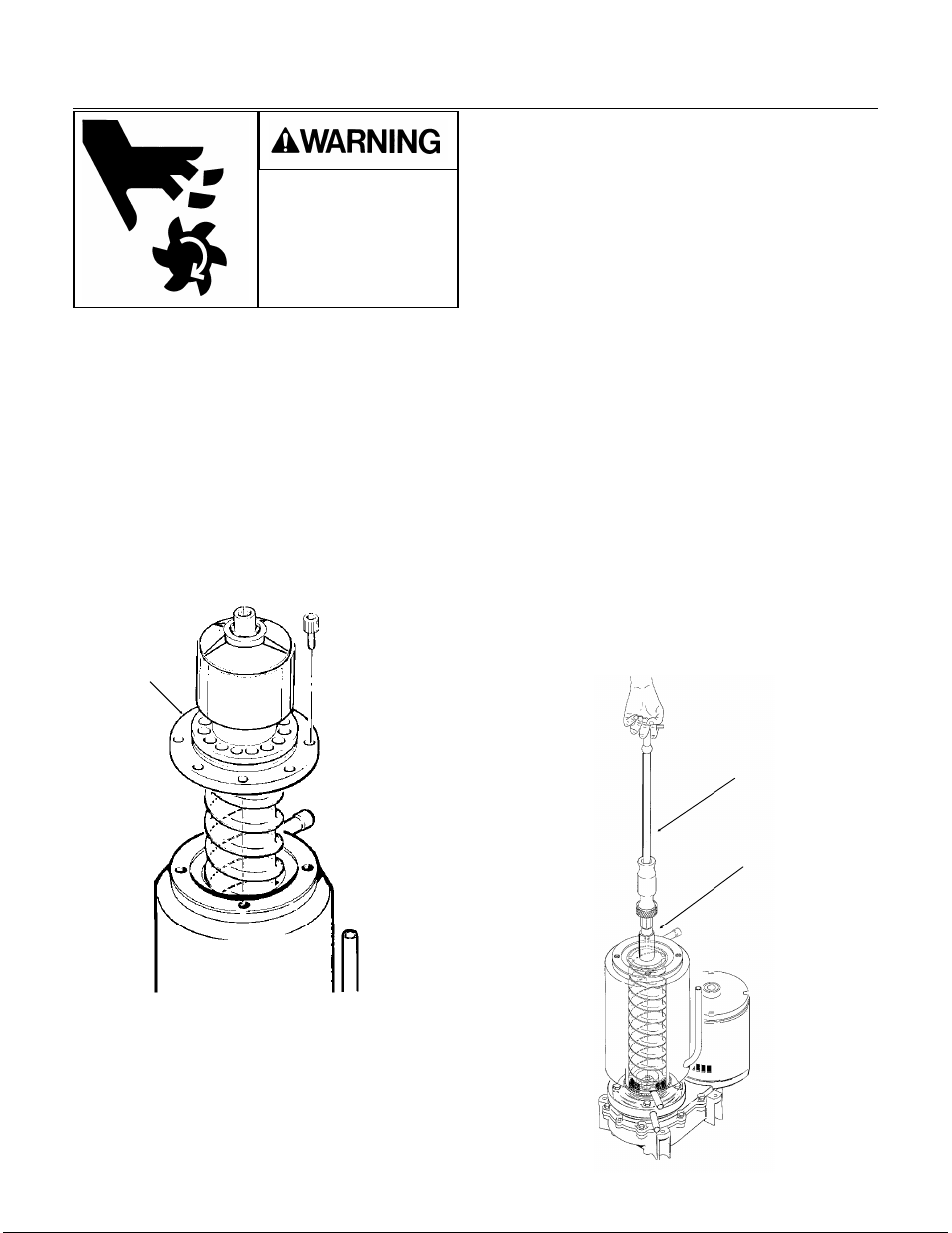 Removal and replacement: auger, Nse650 | Scotsman NSE650 User Manual | Page 24 / 32