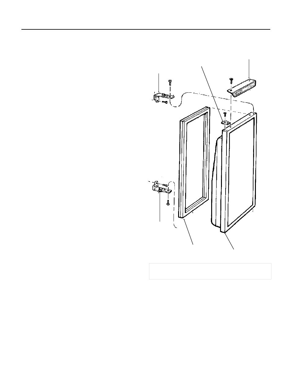 Rfe33, Reversing door swing | Scotsman RFE33 User Manual | Page 5 / 10