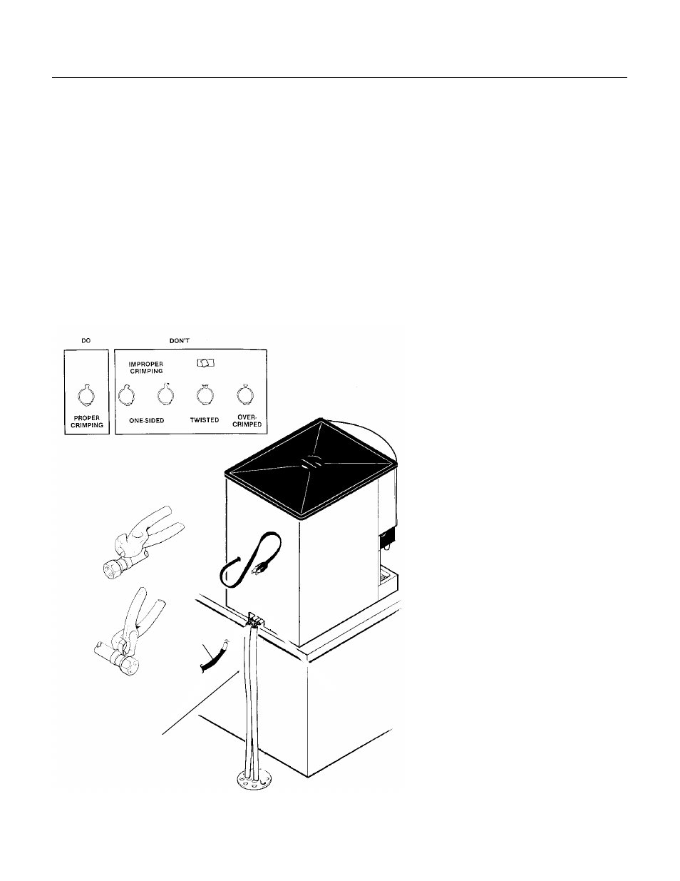 For the installer | Scotsman RS100 User Manual | Page 5 / 20