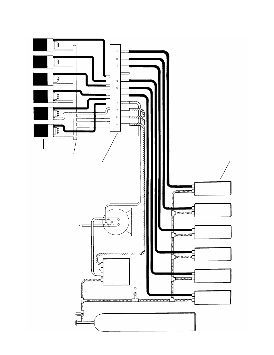 Soda system schematic: 6 valve units | Scotsman RS100 User Manual | Page 6 / 20