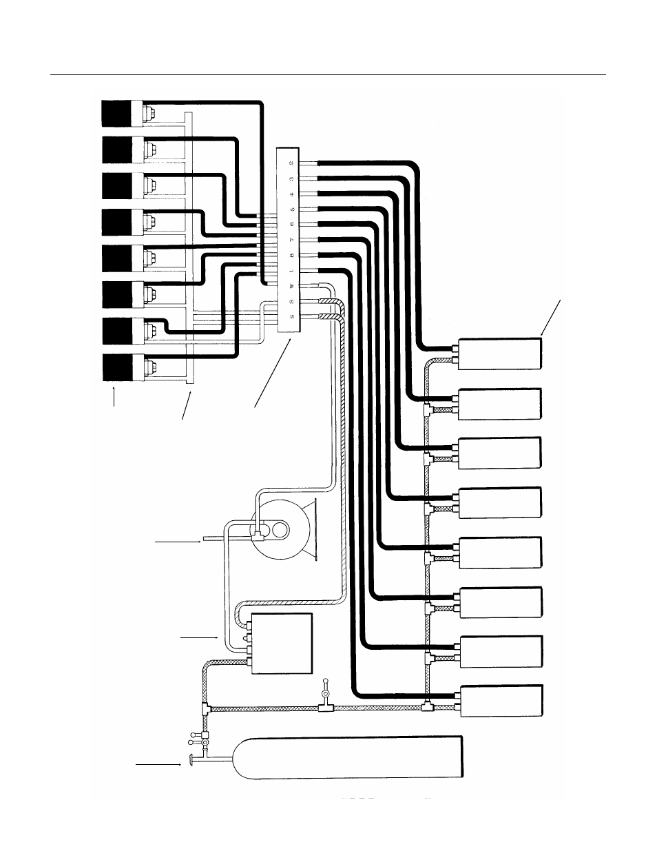 Soda system schematic: 8 valve units | Scotsman RS100 User Manual | Page 7 / 20
