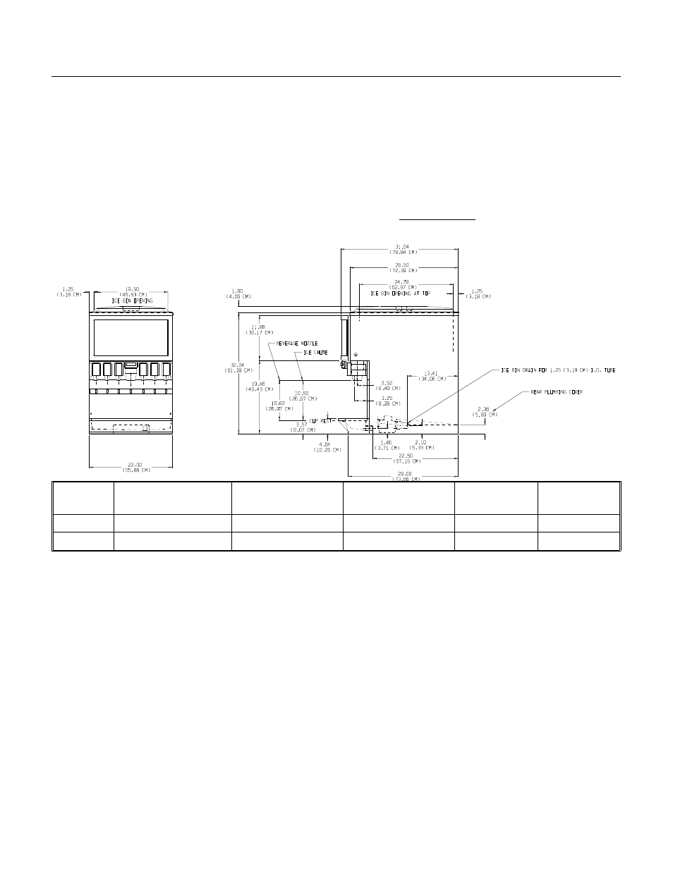 Specifications | Scotsman RS160 User Manual | Page 2 / 24