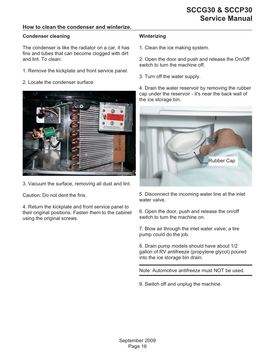 Sccg30 & sccp30 service manual | Scotsman SCCG30 User Manual | Page 17 / 30