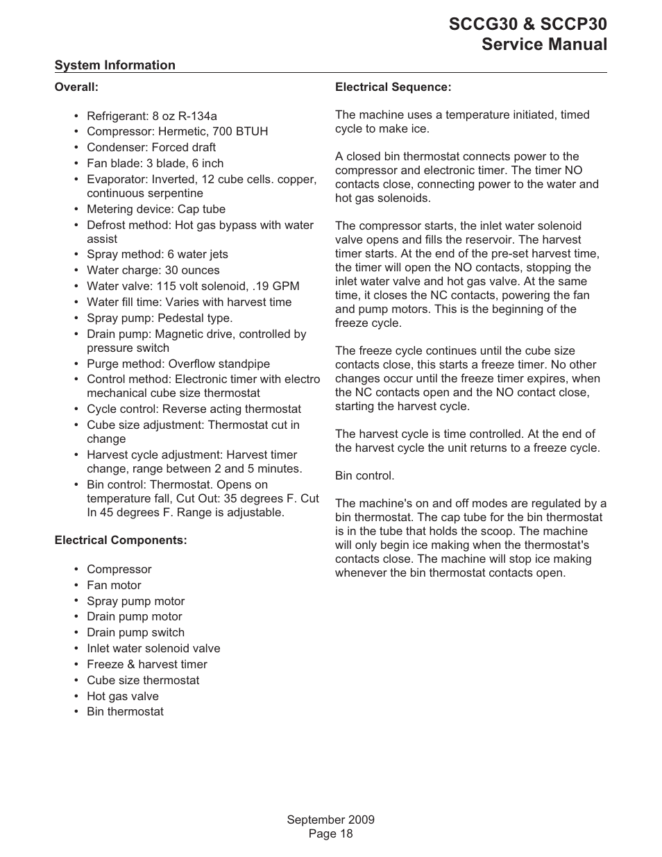 Sccg30 & sccp30 service manual | Scotsman SCCG30 User Manual | Page 19 / 30