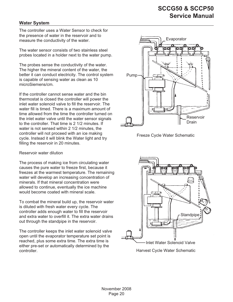 Sccg50 & sccp50 service manual | Scotsman SCCG50 User Manual | Page 21 / 33