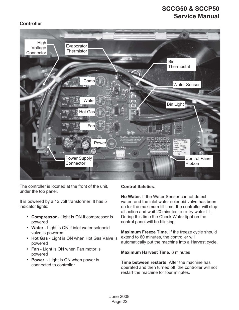 Sccg50 & sccp50 service manual | Scotsman SCCG50 User Manual | Page 23 / 33