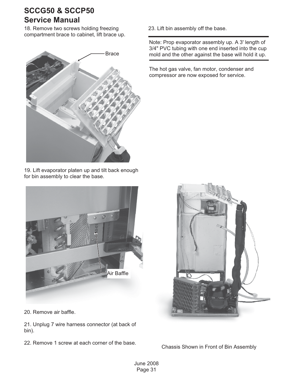 Sccg50 & sccp50 service manual | Scotsman SCCG50 User Manual | Page 32 / 33