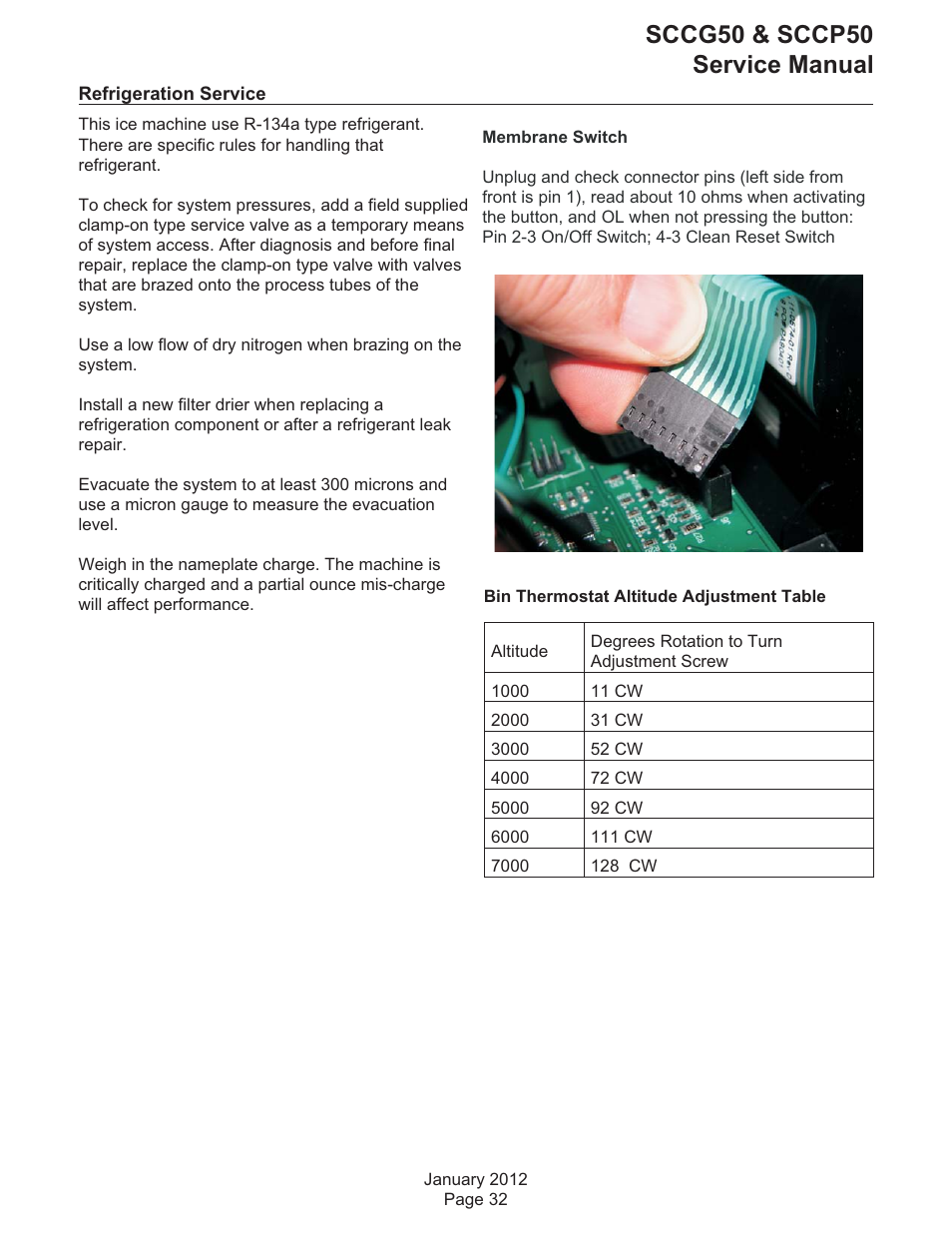 Sccg50 & sccp50 service manual | Scotsman SCCG50 User Manual | Page 33 / 33
