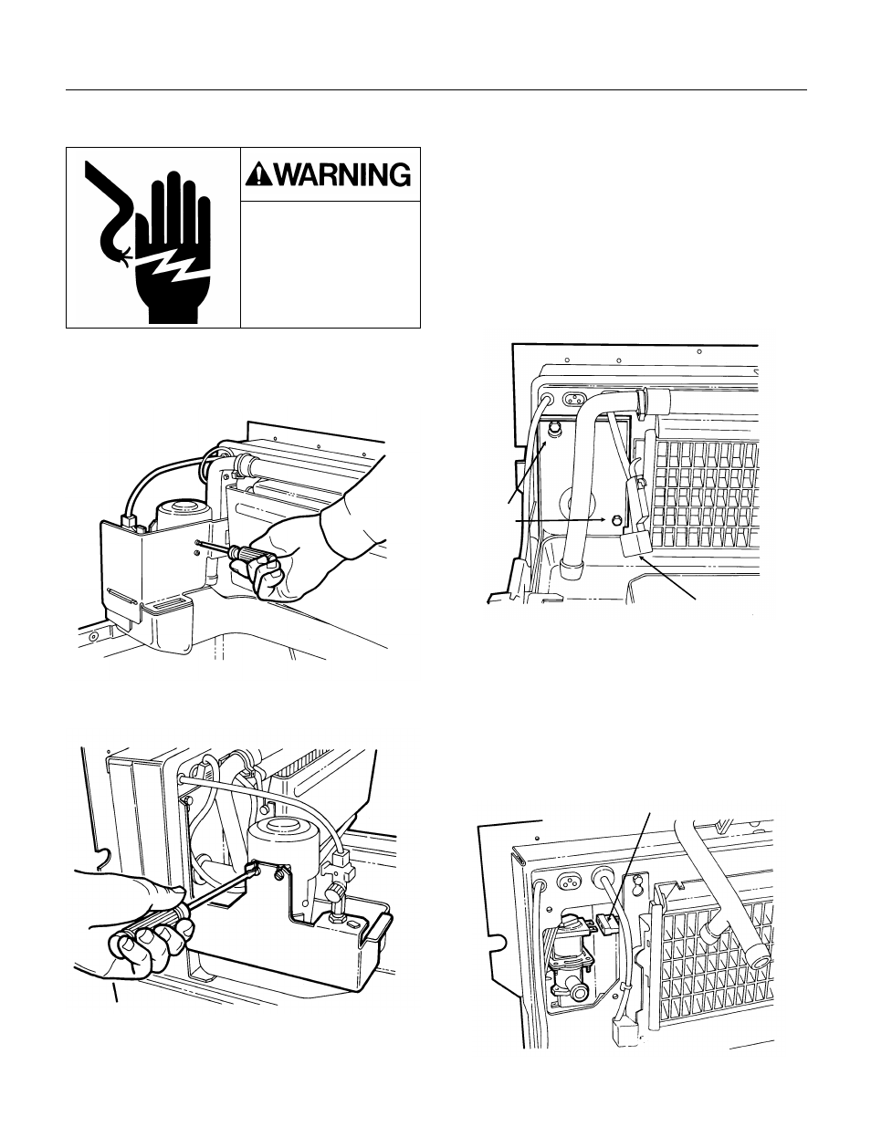 Removal and replacement: purge valve, Sce170 | Scotsman SCE170 User Manual | Page 26 / 32