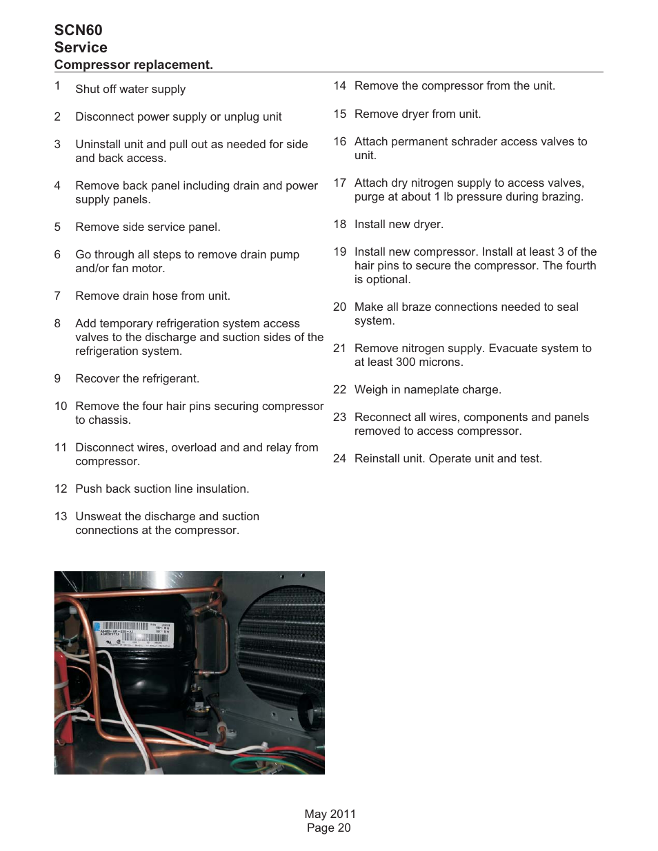 Scn60 service | Scotsman SCN60 User Manual | Page 37 / 38