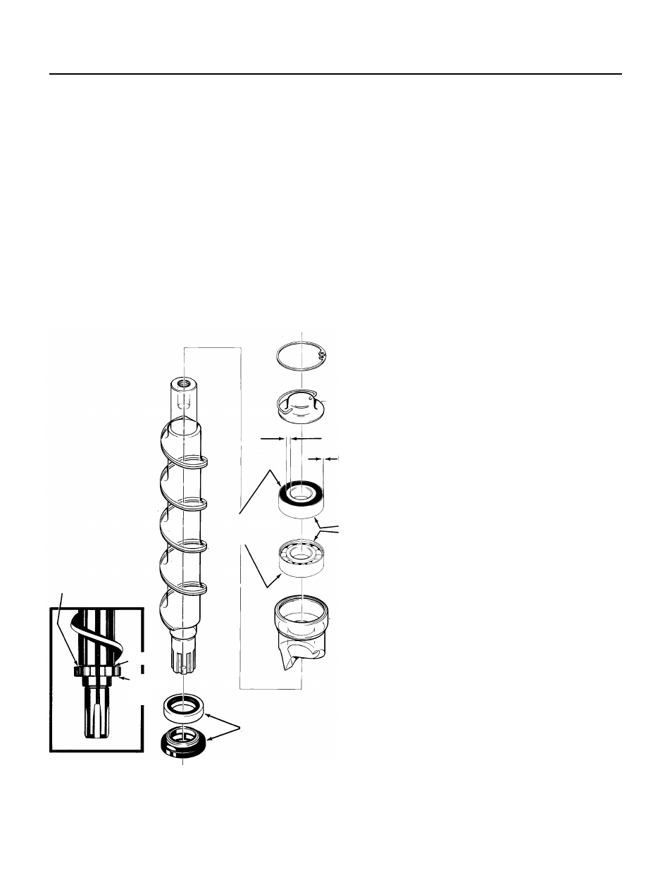 Tde470, Bearing replacement | Scotsman TDE470 User Manual | Page 27 / 30