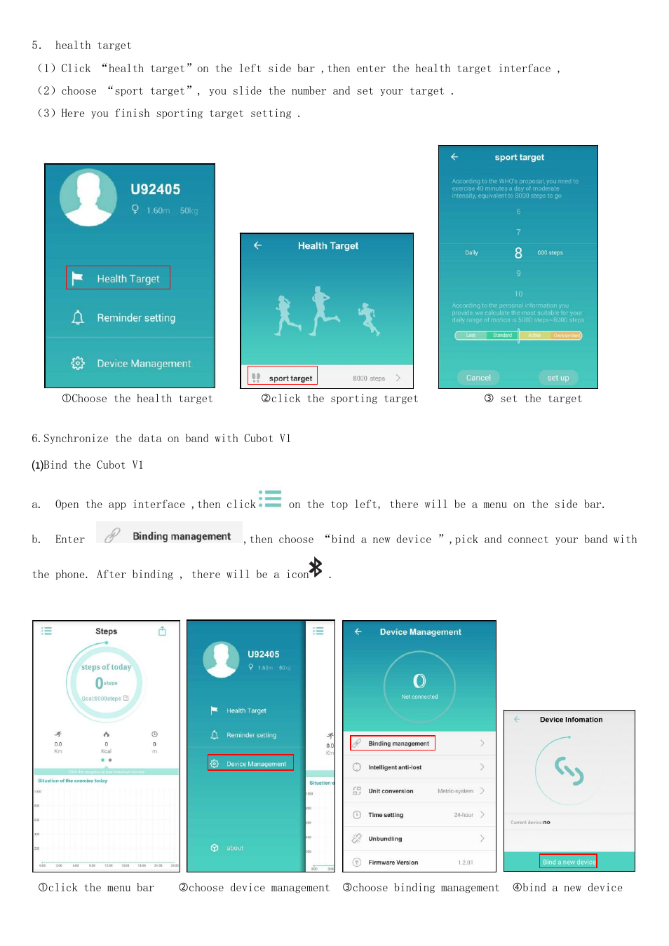 Cubot V1 User Manual | Page 4 / 10