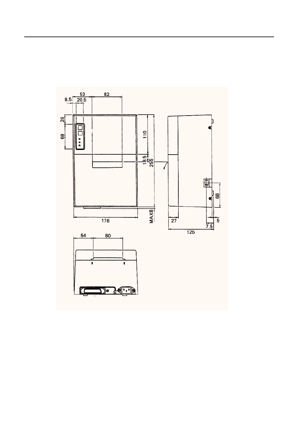 External dimensions | CBM America CBM-720 User Manual | Page 53 / 58