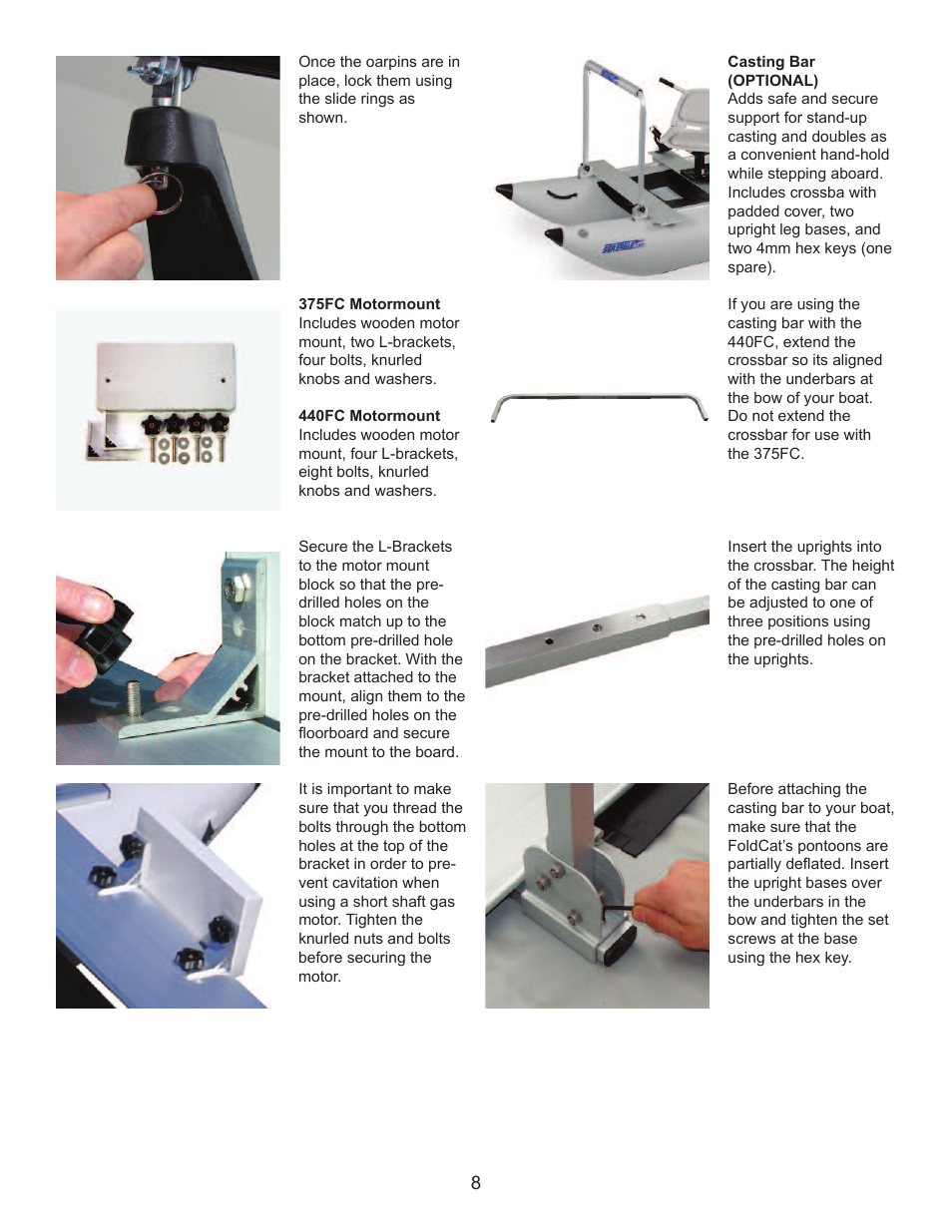 Sea Eagle Classic FoldCat (Classic 375FC) User Manual | Page 9 / 15