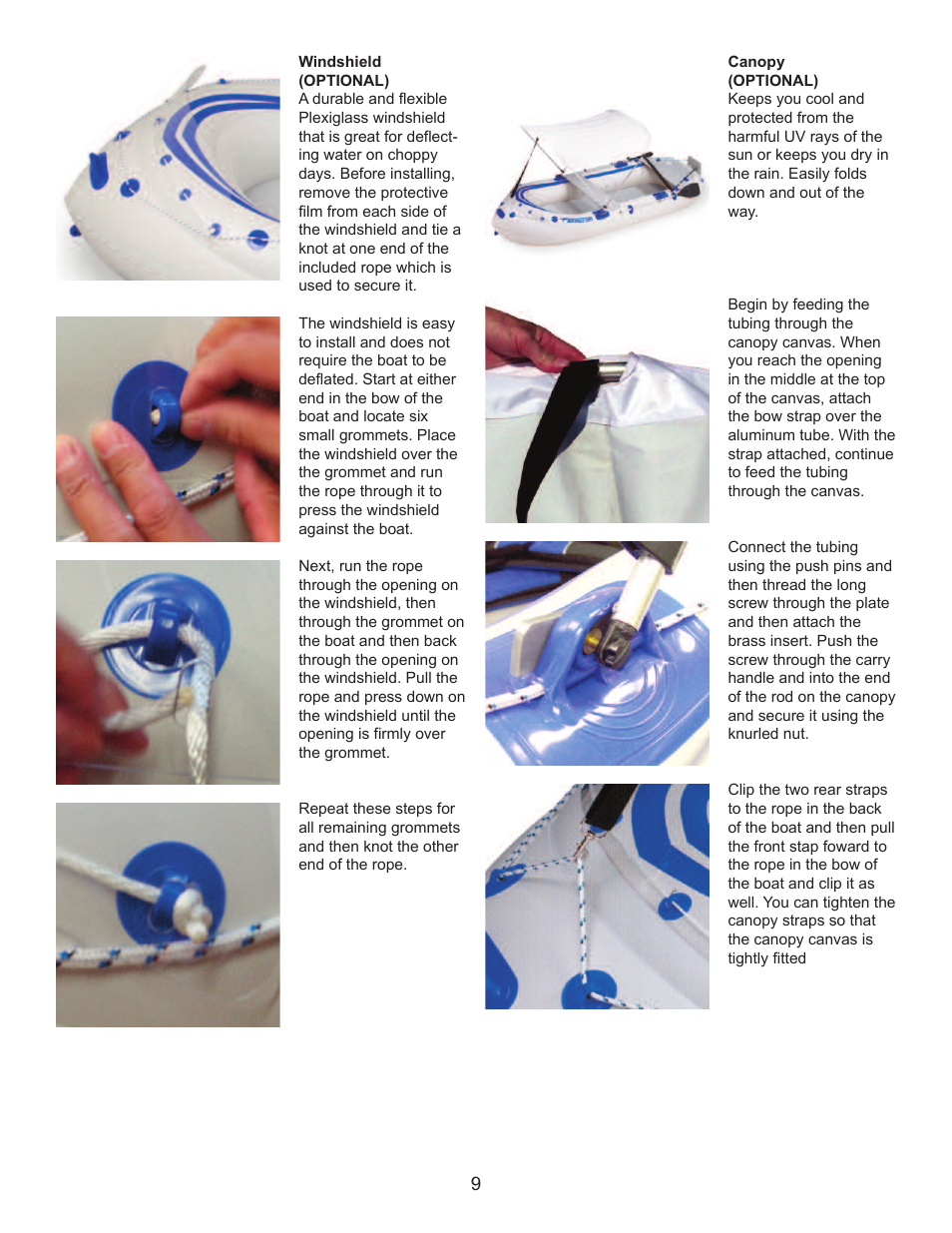 Sea Eagle Classic Motormount SE-8 and 9 (SE 8, Classic SE 9) User Manual | Page 10 / 14