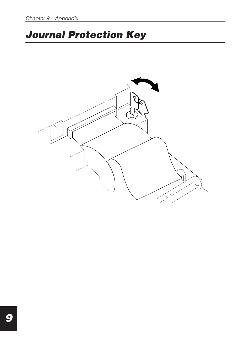 Journal protection key | CBM America CBM-262 User Manual | Page 123 / 130