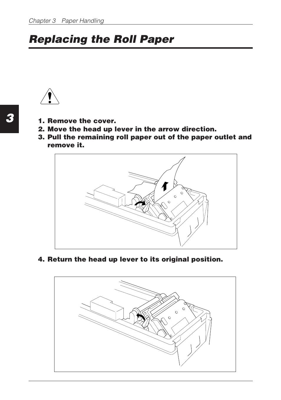 Replacing the roll paper | CBM America CBM-262 User Manual | Page 27 / 130