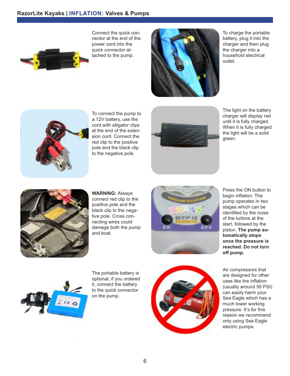 Sea Eagle RazorLite Kayaks (393RL RazorLite, 473RL RazorLite) User Manual | Page 7 / 13