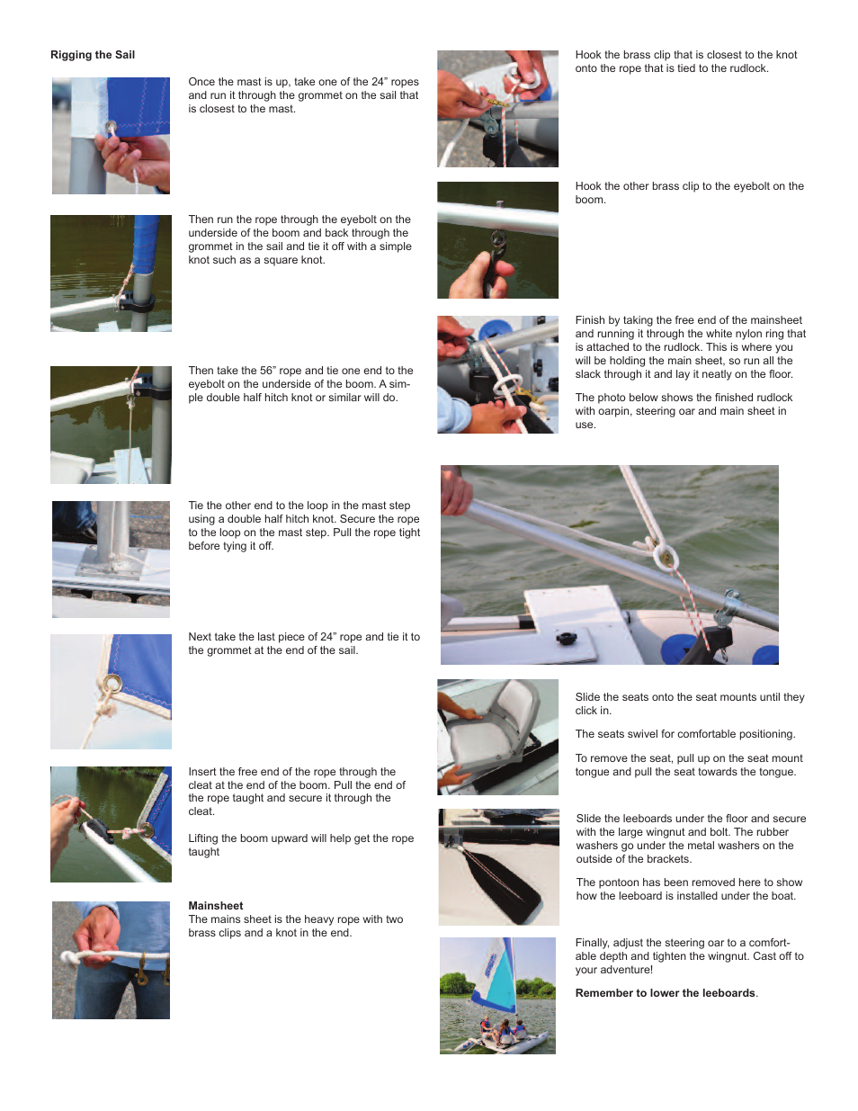 Sea Eagle Sailcat 14 (2013 and earlier) User Manual | Page 9 / 12