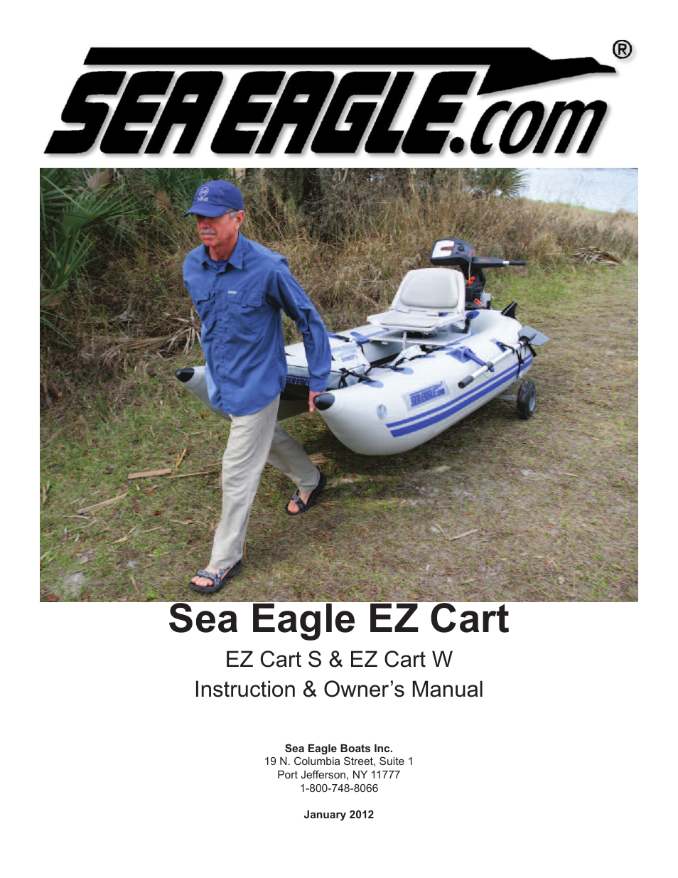 Sea Eagle EZ Cart User Manual | 4 pages