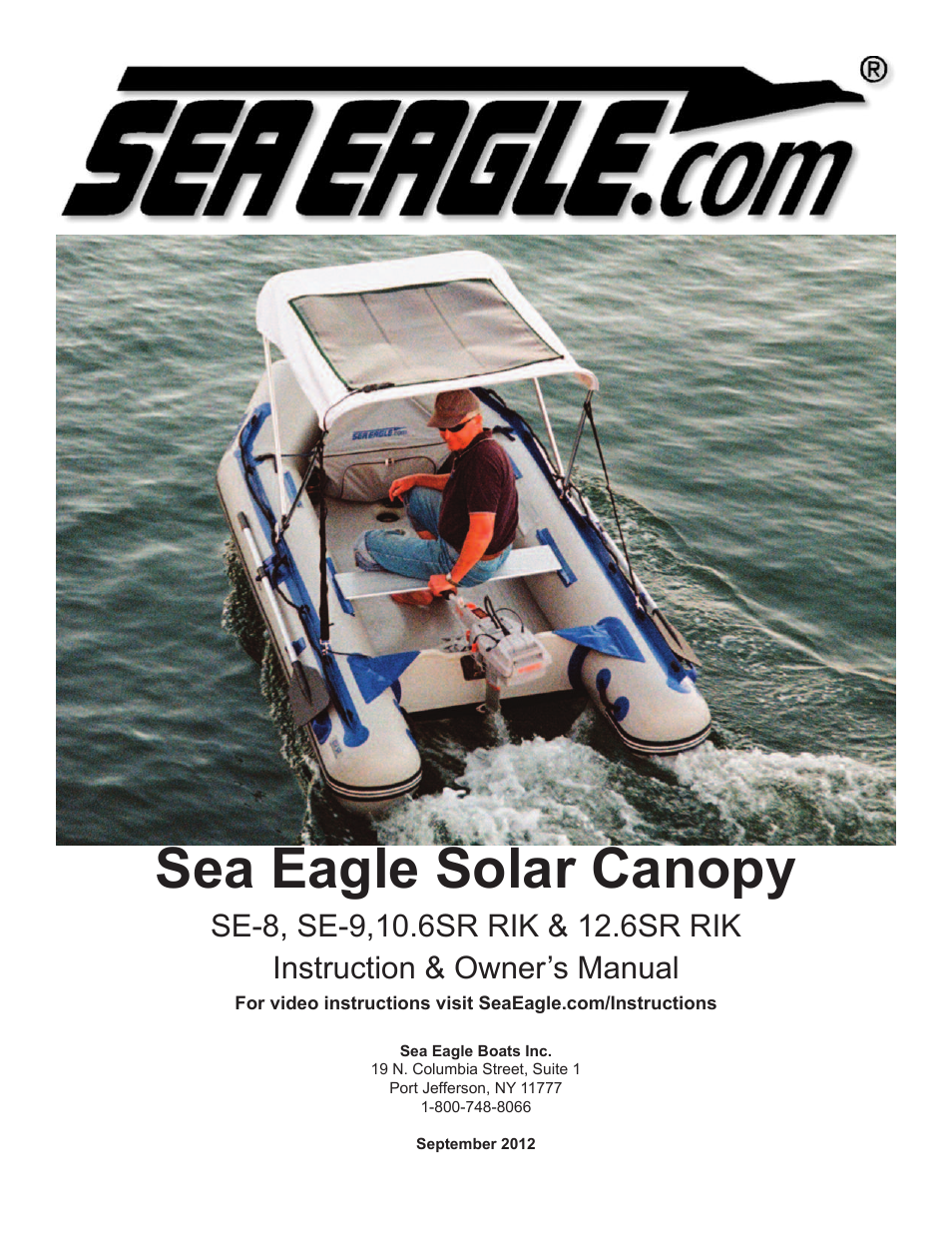 Sea Eagle Solar Panel 45T User Manual | 4 pages